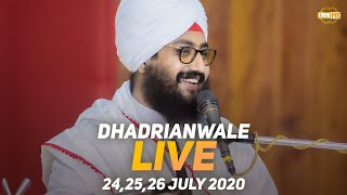 26 July 2020 - Live Diwan Dhadrianwale from Gurdwara Parmeshar Dwar Sahib