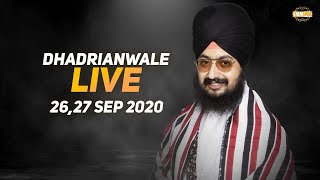 27 Sept 2020 - Live Diwan Dhadrianwale from Gurdwara Parmeshar Dwar Sahib